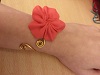 Bracelet "Fleur de Noël"